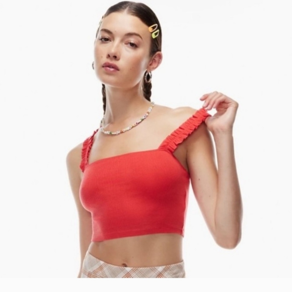 Sunday Best Aritzia firecracker top
